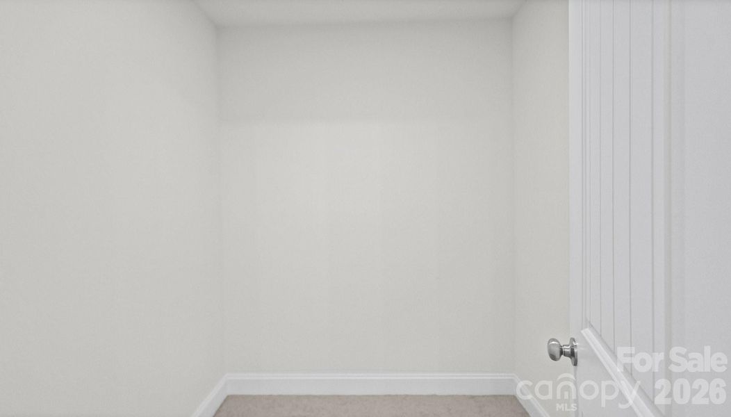 primary closet - shelving to be added