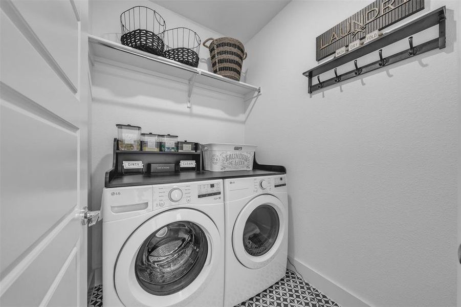 Furnished interior view inside a new home in Karis, Crowley (Image 5).