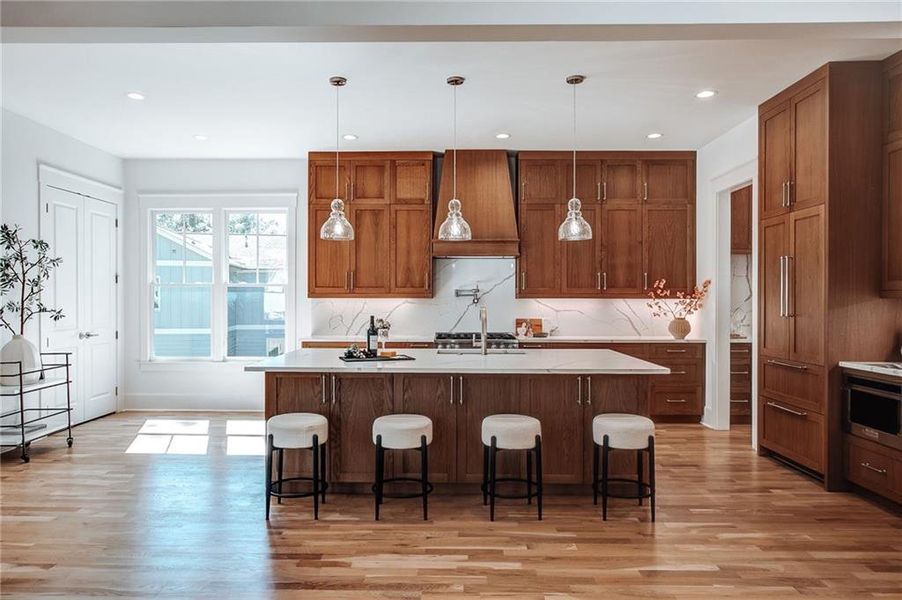Furnished interior view inside a new home in , Atlanta (Image 5).