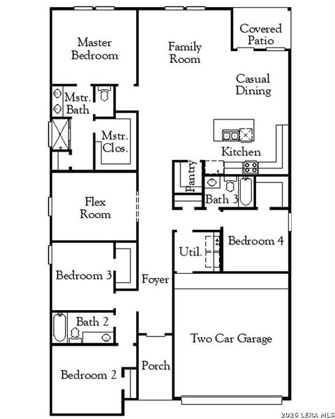2D floor plan layout of this home in Summerlin, San Antonio, TX (Image 2). 2D floor plan layout of this home in Summerlin, San Antonio, TX (Image 2).