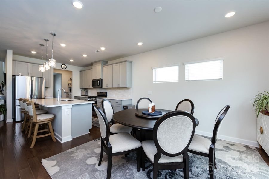 Furnished interior view inside a new home in Simpson Farms, Monroe (Image 37).