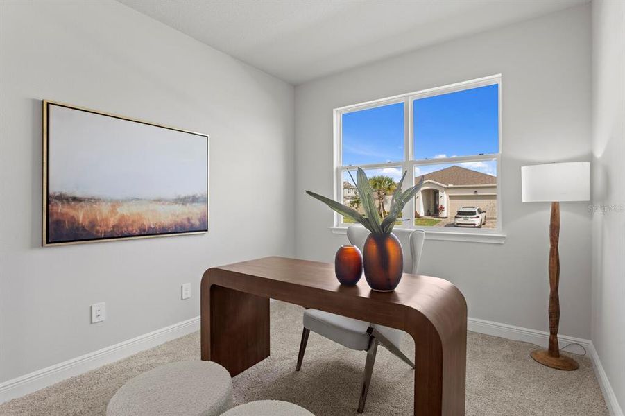 Furnished interior view inside a new home in Windwater, Parrish (Image 18).