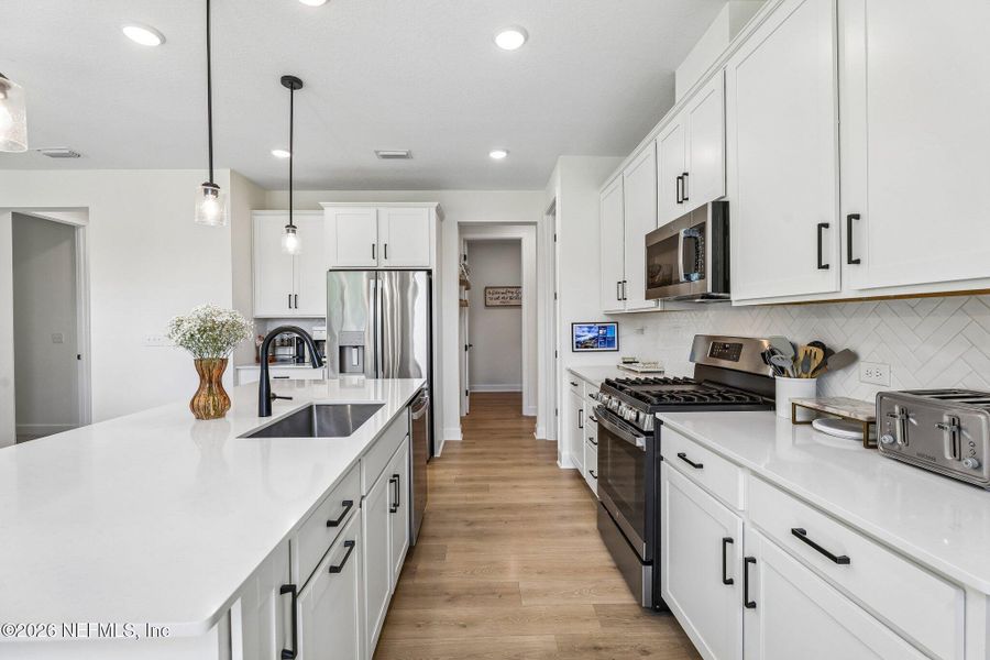 Furnished interior view inside a new home in Seasons at Morada, St. Augustine (Image 7).