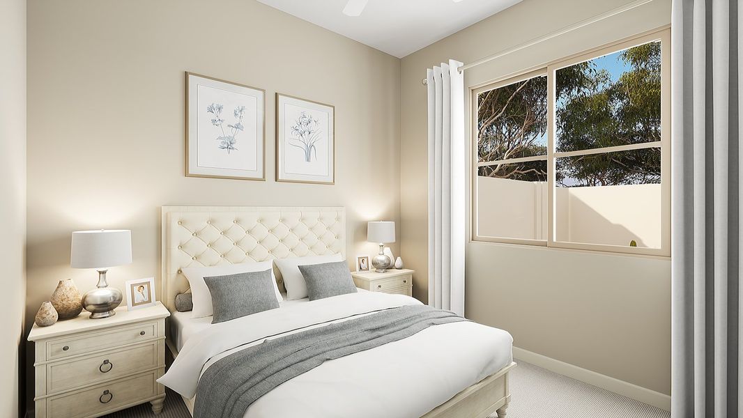 Representative furnished interior of a home built from the Artesa Plan 3515 by Tri Pointe Homes in Waterston Central, Gilbert (Image 14).