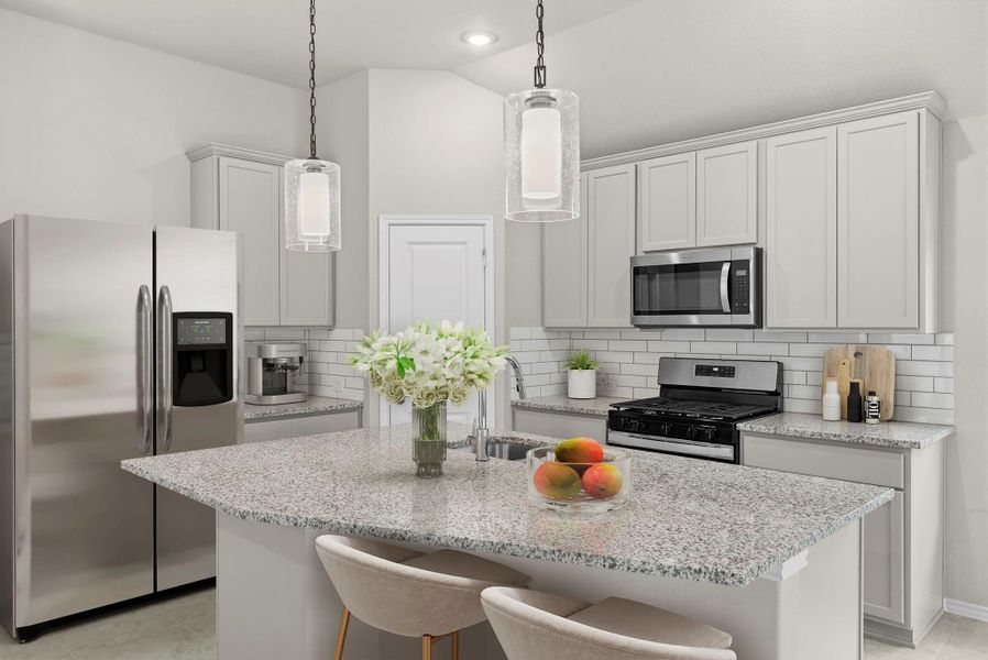 Furnished interior view inside a new home in Escondido, Magnolia (Image 13).