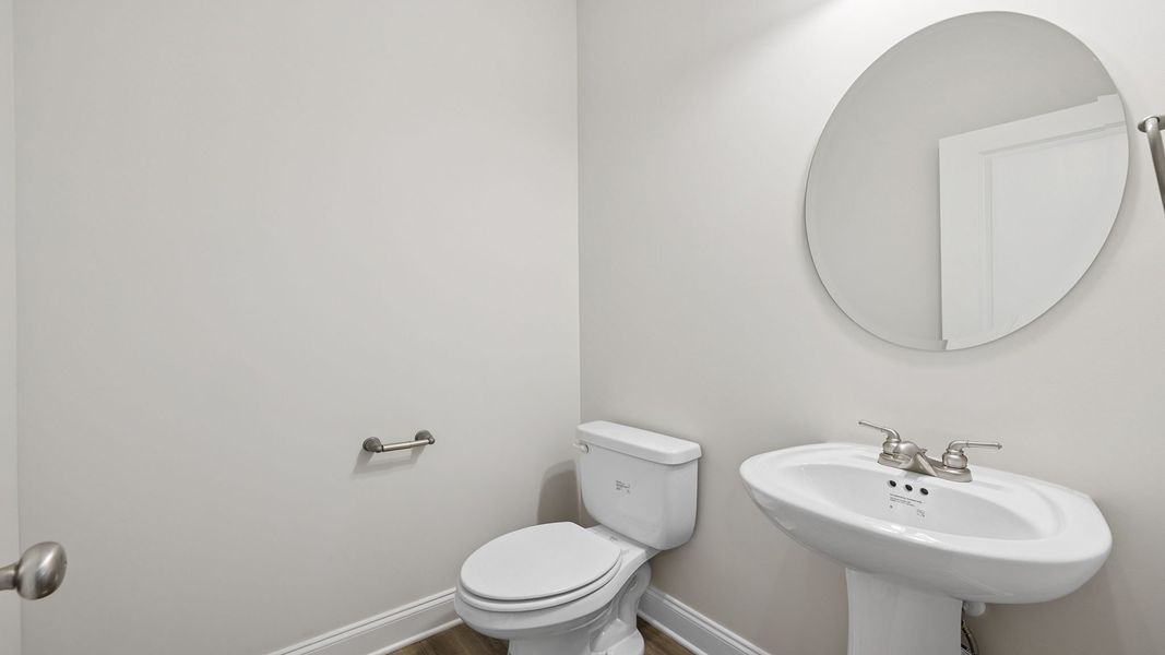 Furnished interior view inside a new home in Edgewood Estates, Piedmont (Image 9).