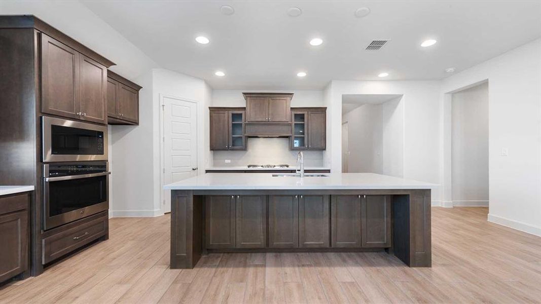 Furnished interior view inside a new home in Devonshire - Reserve 50', Forney (Image 10). Furnished interior view inside a new home in Devonshire - Reserve 50', Forney (Image 10).
