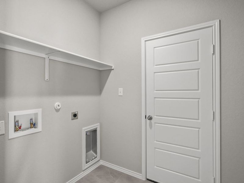Representative unfurnished interior of a home built from the The Frio F by Davidson Homes LLC in Heartland, Heartland (Image 25). Representative unfurnished interior of a home built from the The Frio F by Davidson Homes LLC in Heartland, Heartland (Image 25).