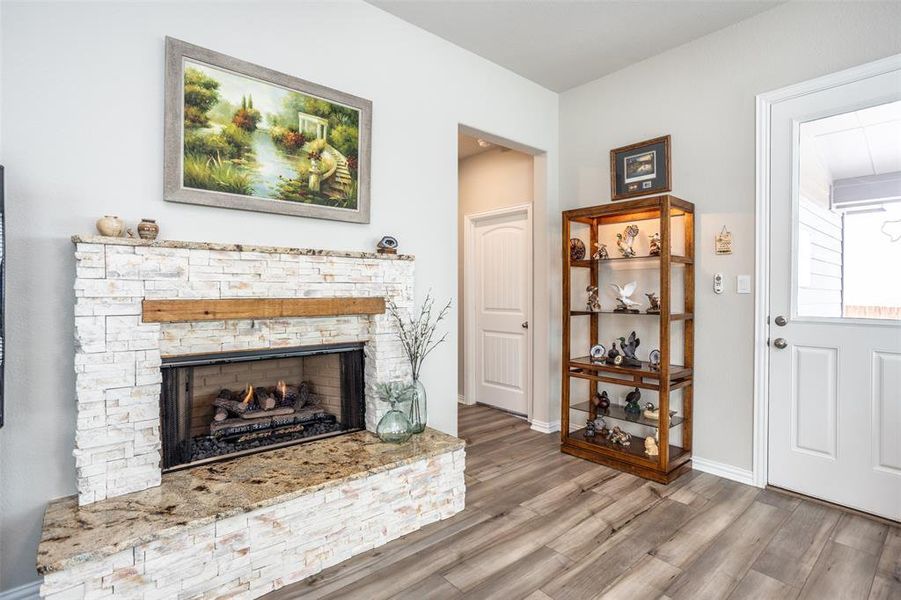 Furnished interior view inside a new home in Liberty Pointe, Gainesville (Image 38).