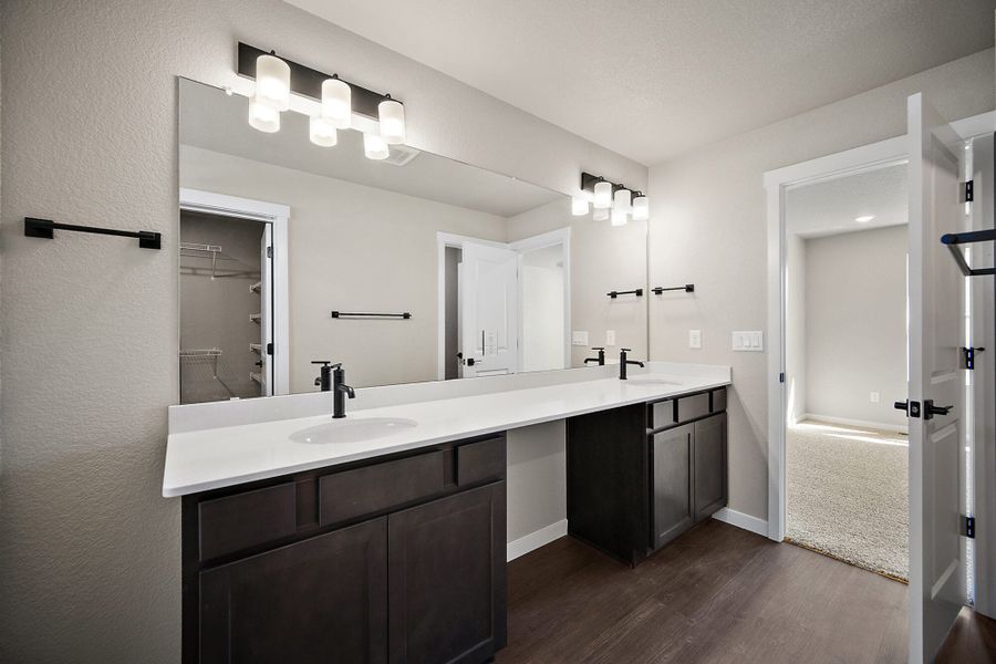 Furnished interior view inside a new home in Aspen Ranch, Fountain (Image 19).