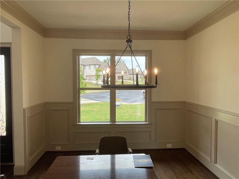 Furnished interior view inside a new home in , Marietta (Image 8).