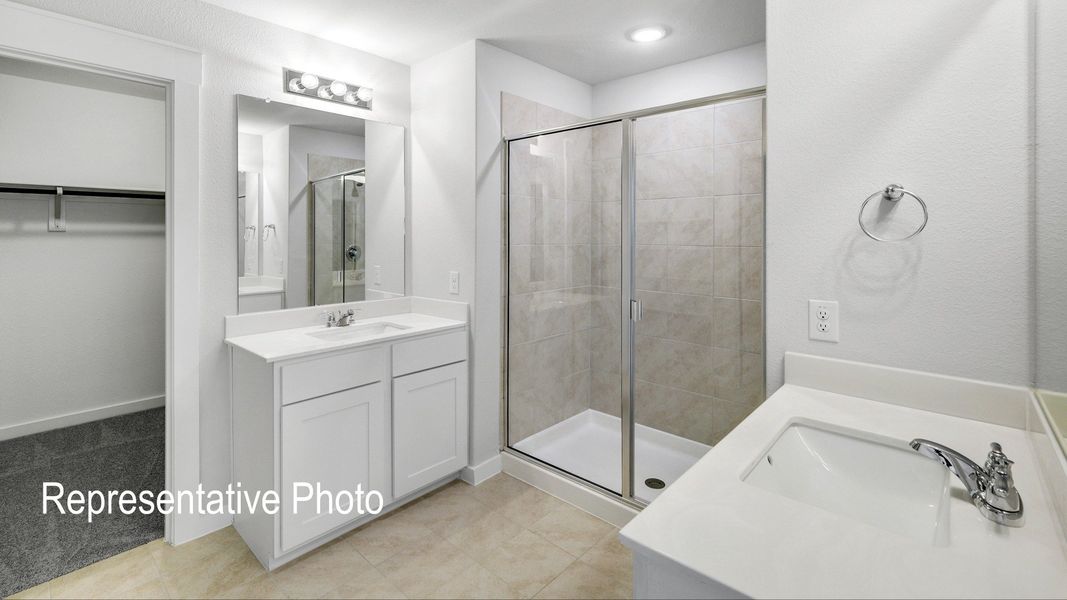 Furnished interior view inside a new home in Walden Pond, Forney (Image 11).