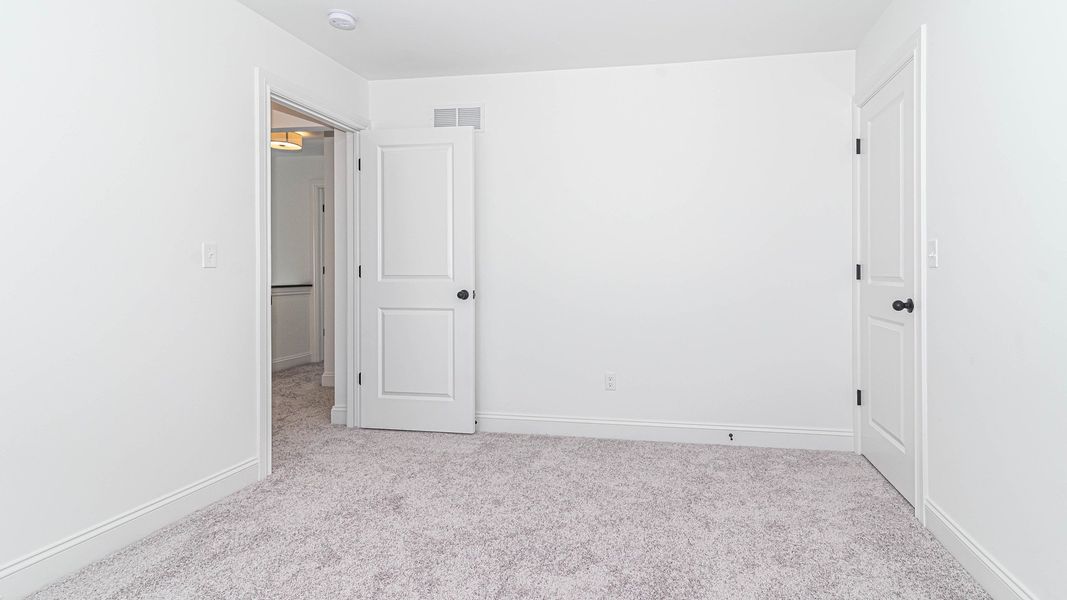 Representative unfurnished interior of a home built from the The Briarhaven III Side Entry by Norfolk Homes in Fosdick Glen of Saline, Saline (Image 45).