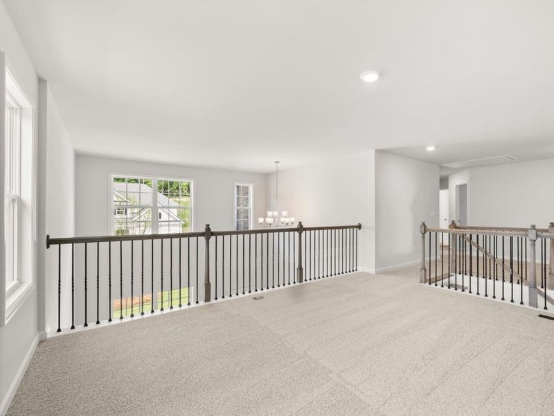 Spacious, unfurnished interior of a new home in Butner Estates, College Park (Image 34).