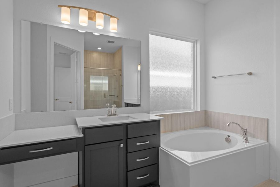 Furnished interior view inside a new home in Attwater, Waller (Image 7). Furnished interior view inside a new home in Attwater, Waller (Image 7).