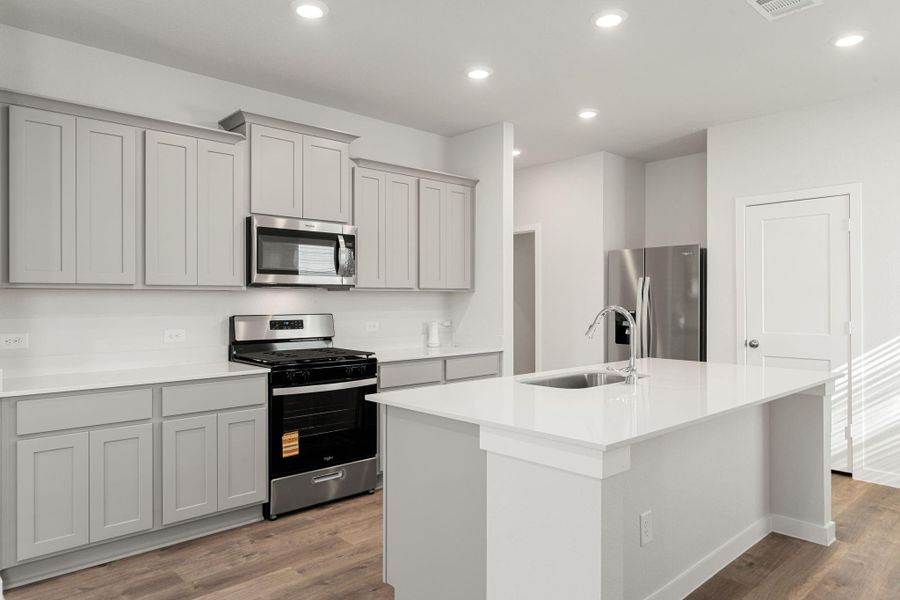 Furnished interior view inside a new home in Northpark South, Porter (Image 10). Furnished interior view inside a new home in Northpark South, Porter (Image 10).