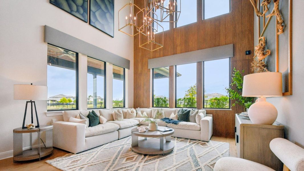 Model home photos of similar floorplans, not pictures of actual home.