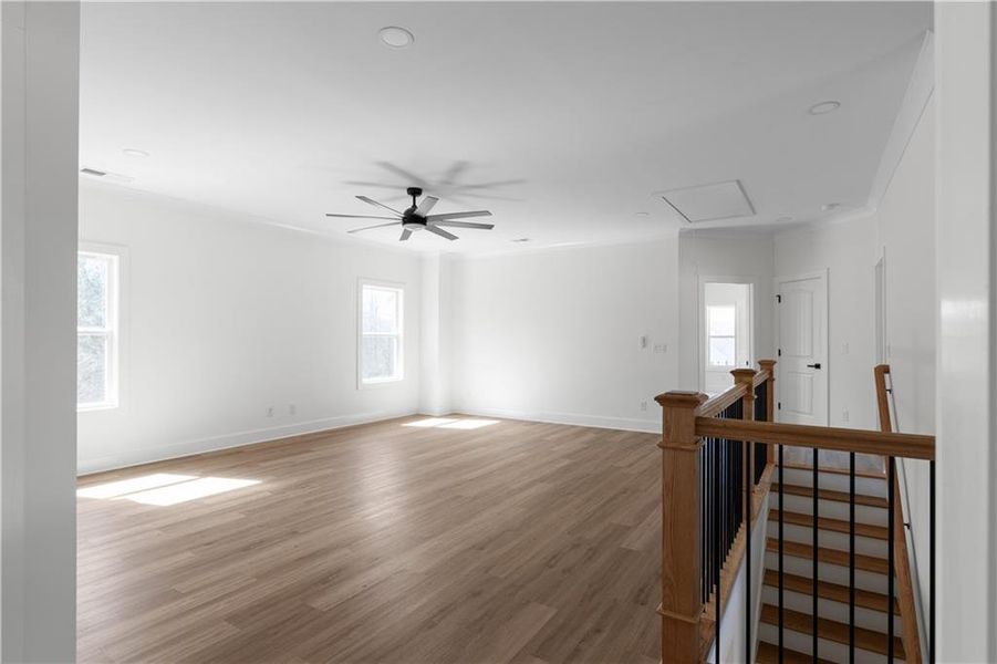 Spacious, unfurnished interior of a new home in , Social Circle (Image 54).