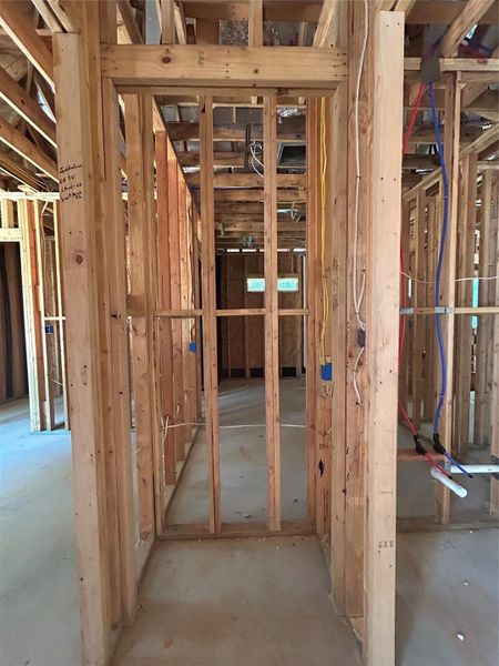 Extra Coat Closet or Storage Area