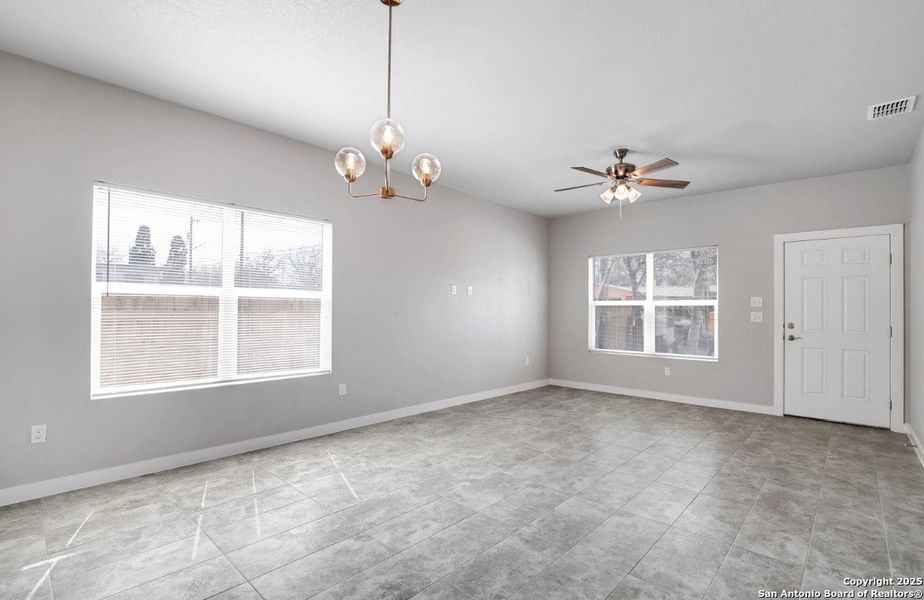 Spacious, unfurnished interior of a new home in , San Antonio (Image 10). Spacious, unfurnished interior of a new home in , San Antonio (Image 10).
