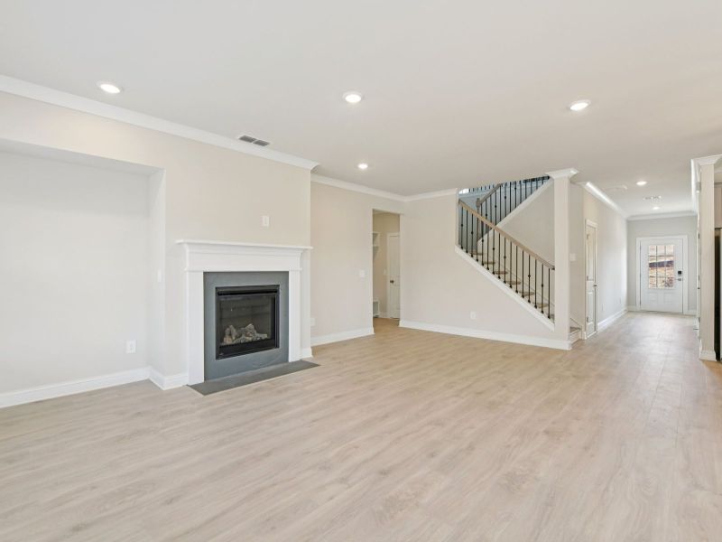 Spacious, unfurnished interior of a new home in River Pointe, Monroe (Image 16). Spacious, unfurnished interior of a new home in River Pointe, Monroe (Image 16).