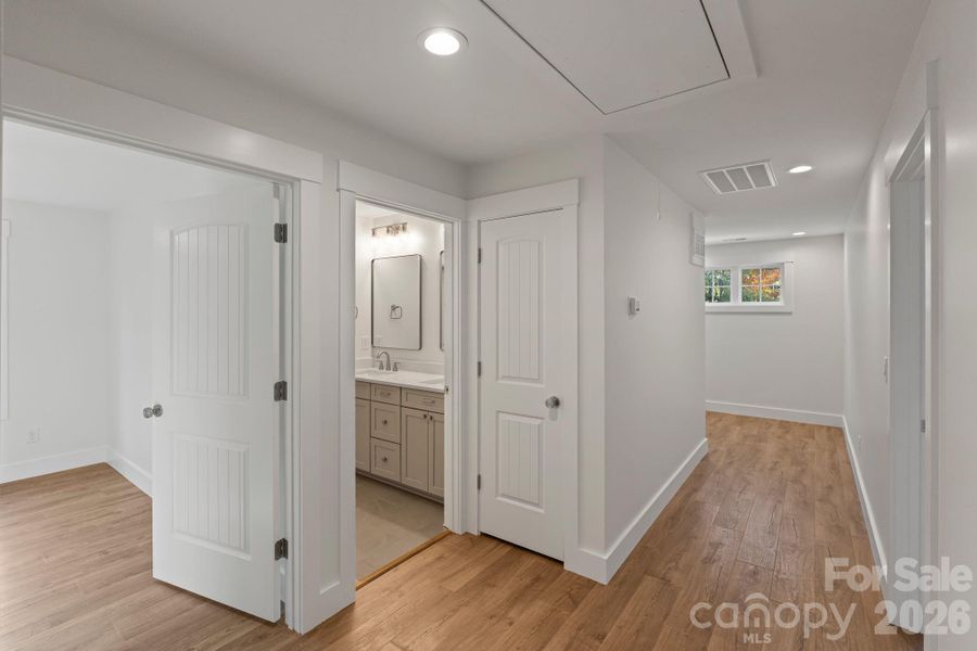 Spacious, unfurnished interior of a new home in , Hickory (Image 39).