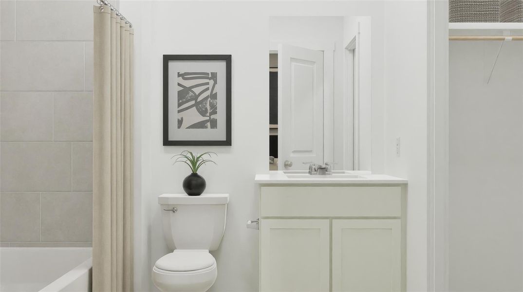 Furnished interior view inside a new home in Waterstone, Kyle (Image 3). Furnished interior view inside a new home in Waterstone, Kyle (Image 3).