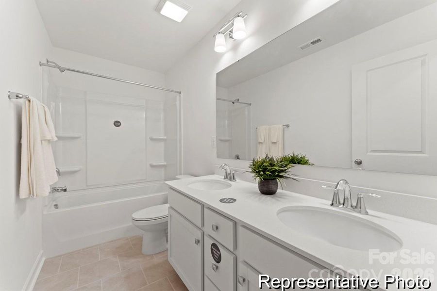 Furnished interior view inside a new home in , Statesville (Image 8).