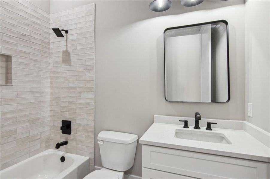 Furnished interior view inside a new home in , Dawsonville (Image 18).