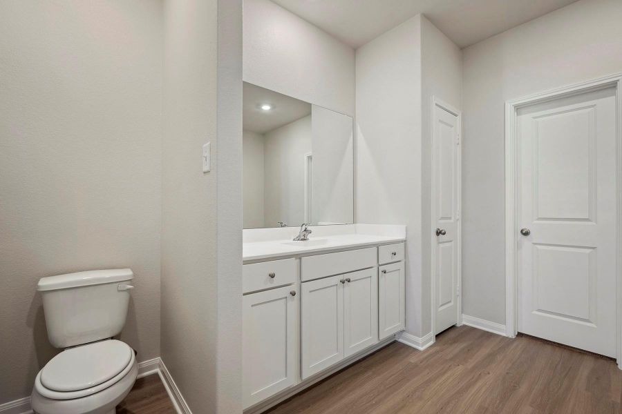 Furnished interior view inside a new home in Trails at Cochran Ranch, Waller (Image 4).