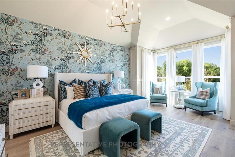 Furnished interior view inside a new home in The Parks at Wilson Creek, Celina (Image 13).