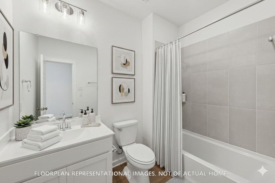 Furnished interior view inside a new home in Moran Ranch, Willis (Image 7). Furnished interior view inside a new home in Moran Ranch, Willis (Image 7).