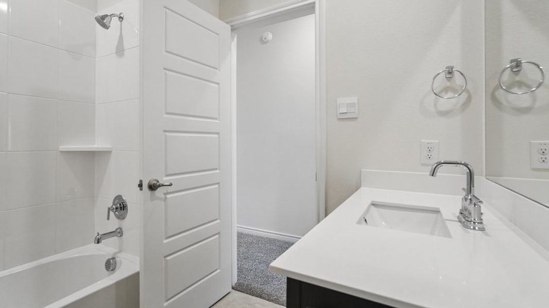 Representative furnished interior of a home built from the Liberty by D.R. Horton in Liberty Crossing, Royse City (Image 18). Representative furnished interior of a home built from the Liberty by D.R. Horton in Liberty Crossing, Royse City (Image 18).