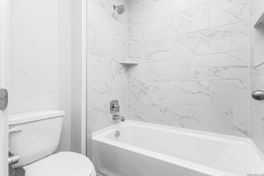 Furnished interior view inside a new home in , San Antonio (Image 6).