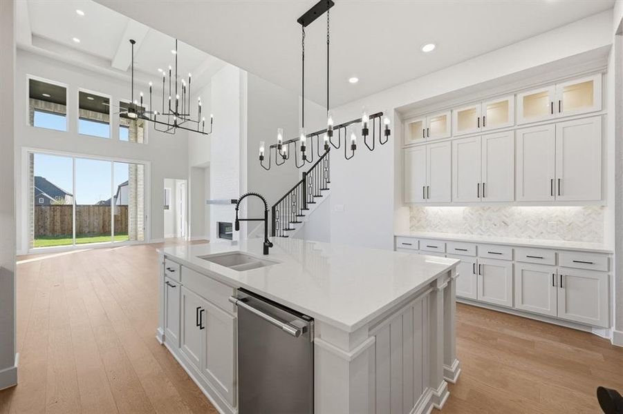 Furnished interior view inside a new home in Star Trail: 55ft. lots, Prosper (Image 8). Furnished interior view inside a new home in Star Trail: 55ft. lots, Prosper (Image 8).