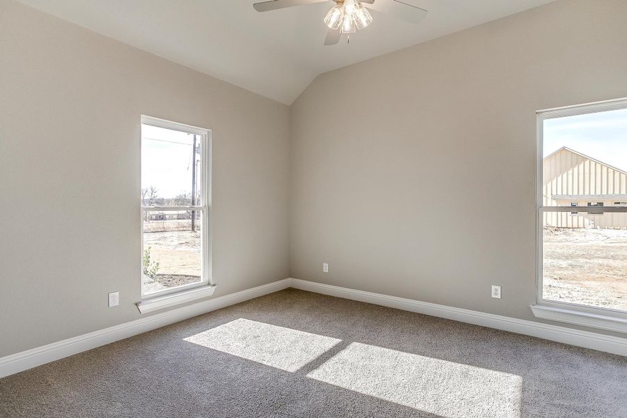 Representative unfurnished interior of a home built from the Augusta Court by Trinity Classic Homes in Zion Trails, Poolville (Image 30).