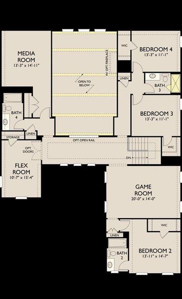 919 Stellar Truth Way (Regency) Inspiration 80s_Regency_Second Floor