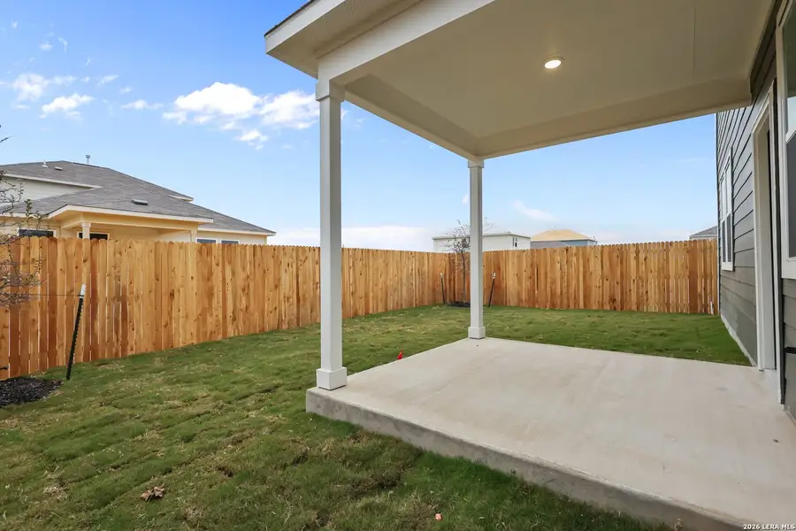 Exterior details and patio area of a home in Summerlin, San Antonio (Image 2). Exterior details and patio area of a home in Summerlin, San Antonio (Image 2).