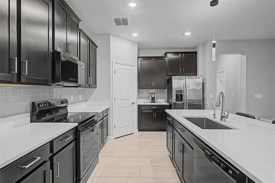 Furnished interior view inside a new home in , San Antonio (Image 6).