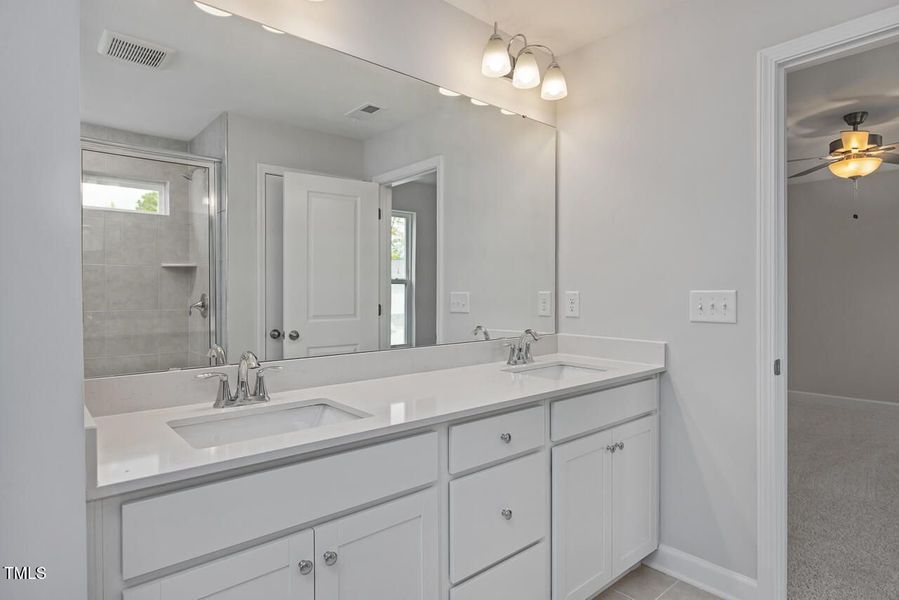 Furnished interior view inside a new home in Gregory Village, Lillington (Image 32).