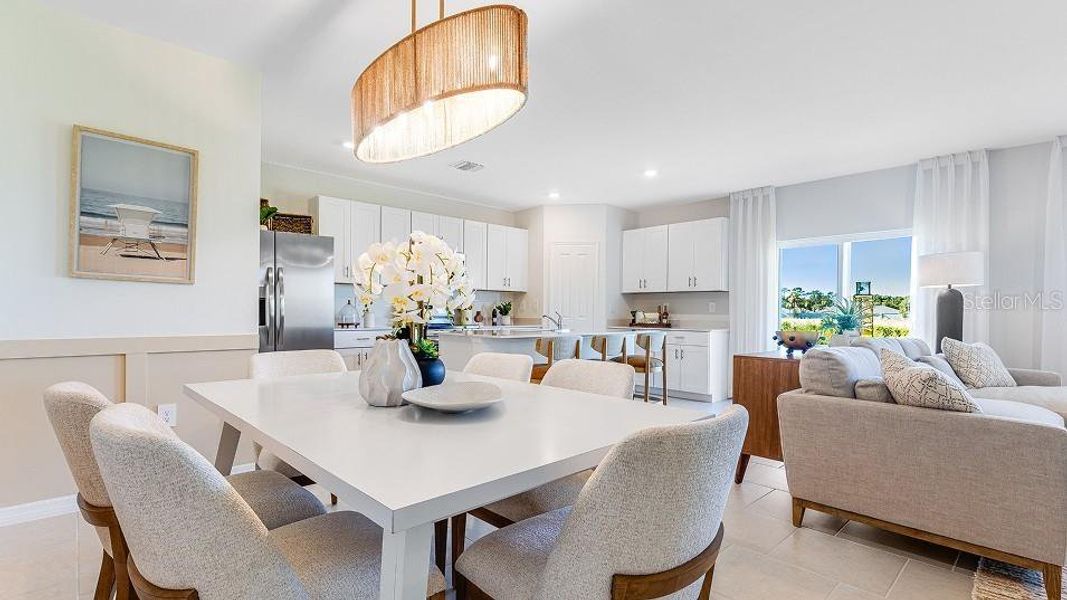 Furnished interior view inside a new home in Rye Ranch: Americana Series, Parrish (Image 2).