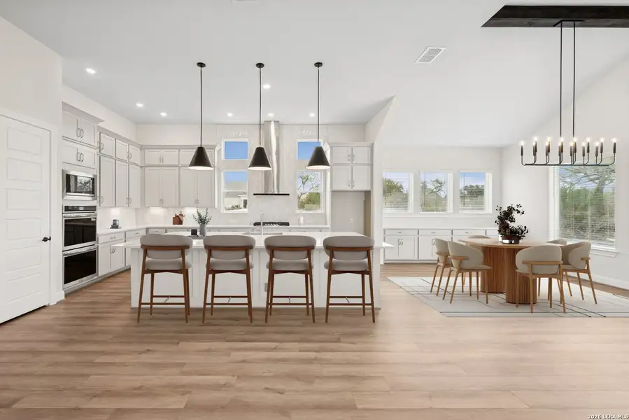 Furnished interior view inside a new home in Megans Landing – Half-Acre Homesites, Castroville (Image 6). Furnished interior view inside a new home in Megans Landing – Half-Acre Homesites, Castroville (Image 6).