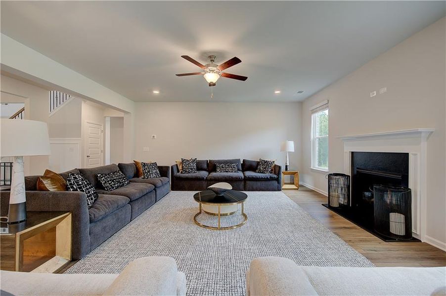 Furnished interior view inside a new home in Westwind Estates, Hampton (Image 30). Furnished interior view inside a new home in Westwind Estates, Hampton (Image 30).