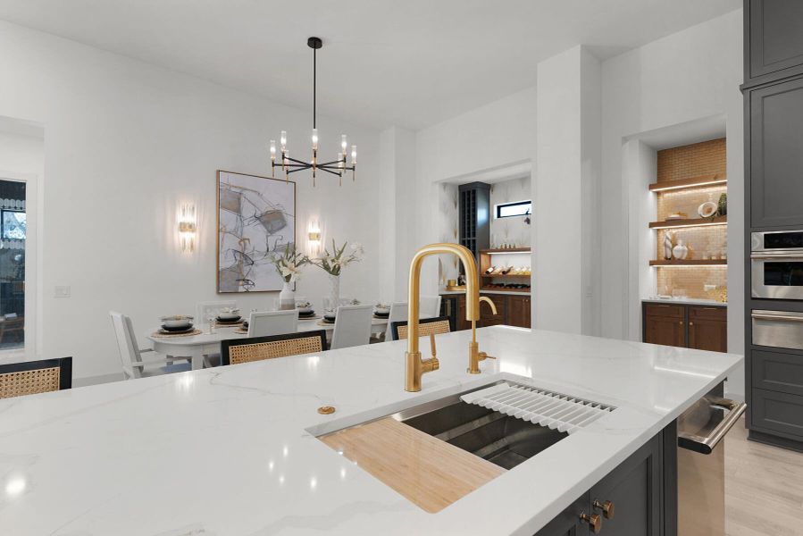 Furnished interior view inside a new home in Belle Oaks, Bulverde (Image 14).