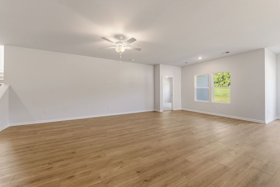 Spacious, unfurnished interior of a new home in Burke Estates, Chesnee (Image 21). Spacious, unfurnished interior of a new home in Burke Estates, Chesnee (Image 21).
