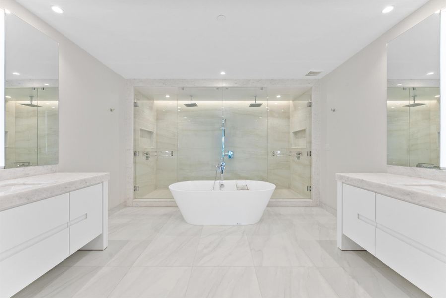 Furnished interior view inside a new home in Alina Residences, Boca Raton (Image 17).