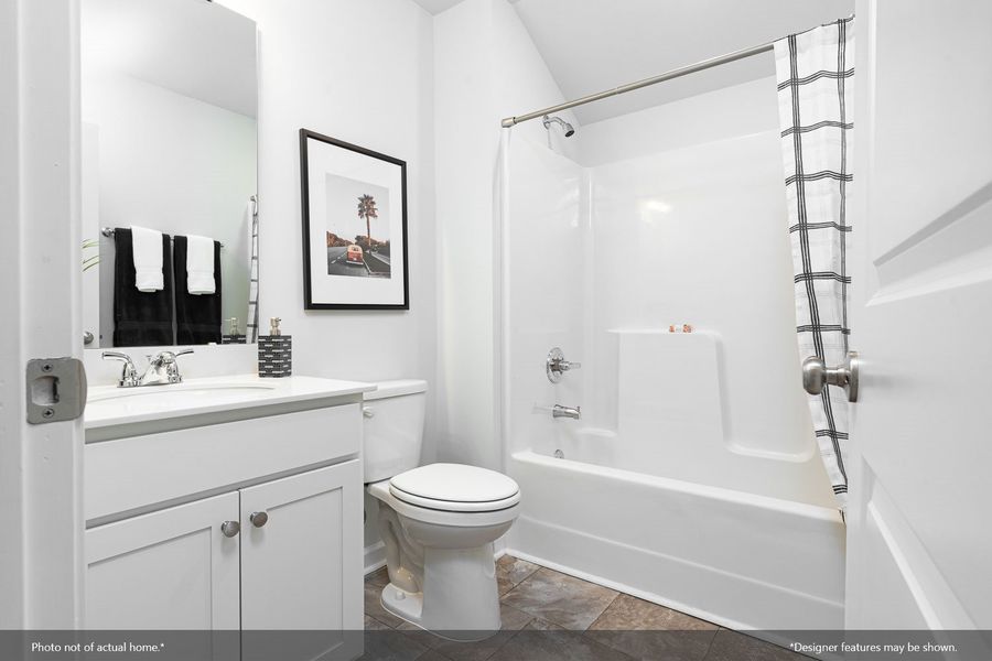 Furnished interior view inside a new home in Ellington, Elgin (Image 16). Furnished interior view inside a new home in Ellington, Elgin (Image 16).