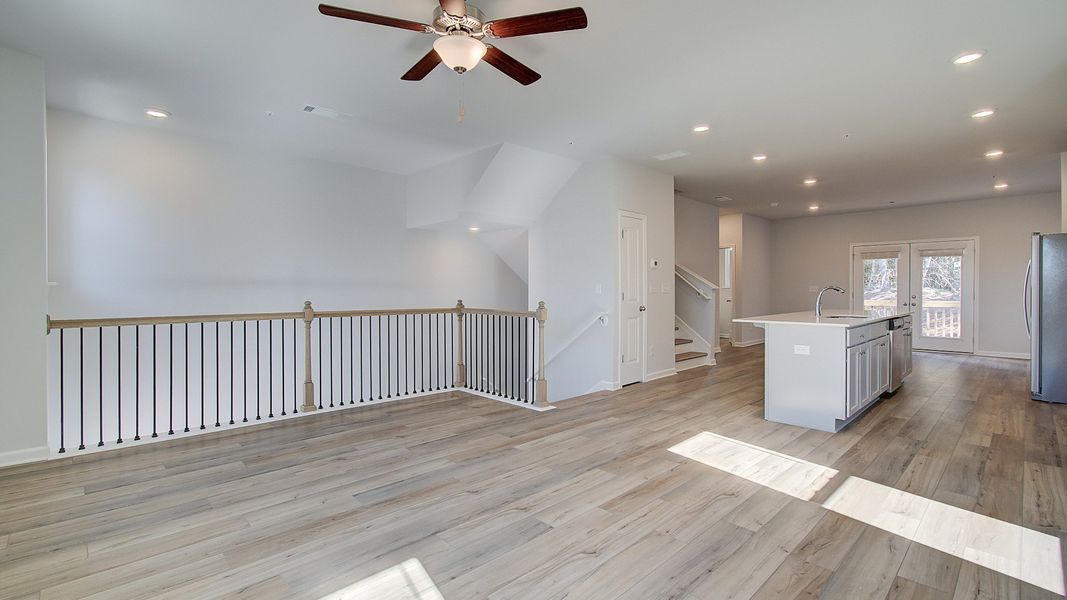 Furnished interior view inside a new home in Daybreak, Newnan (Image 9).