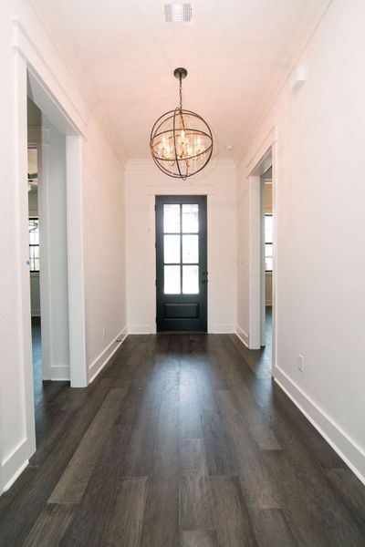 Representative unfurnished interior of a home built from the The Julia by Reece Homes in Pebble Creek, College Station (Image 25).