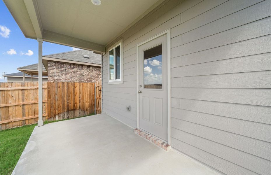 Back Covered Patio